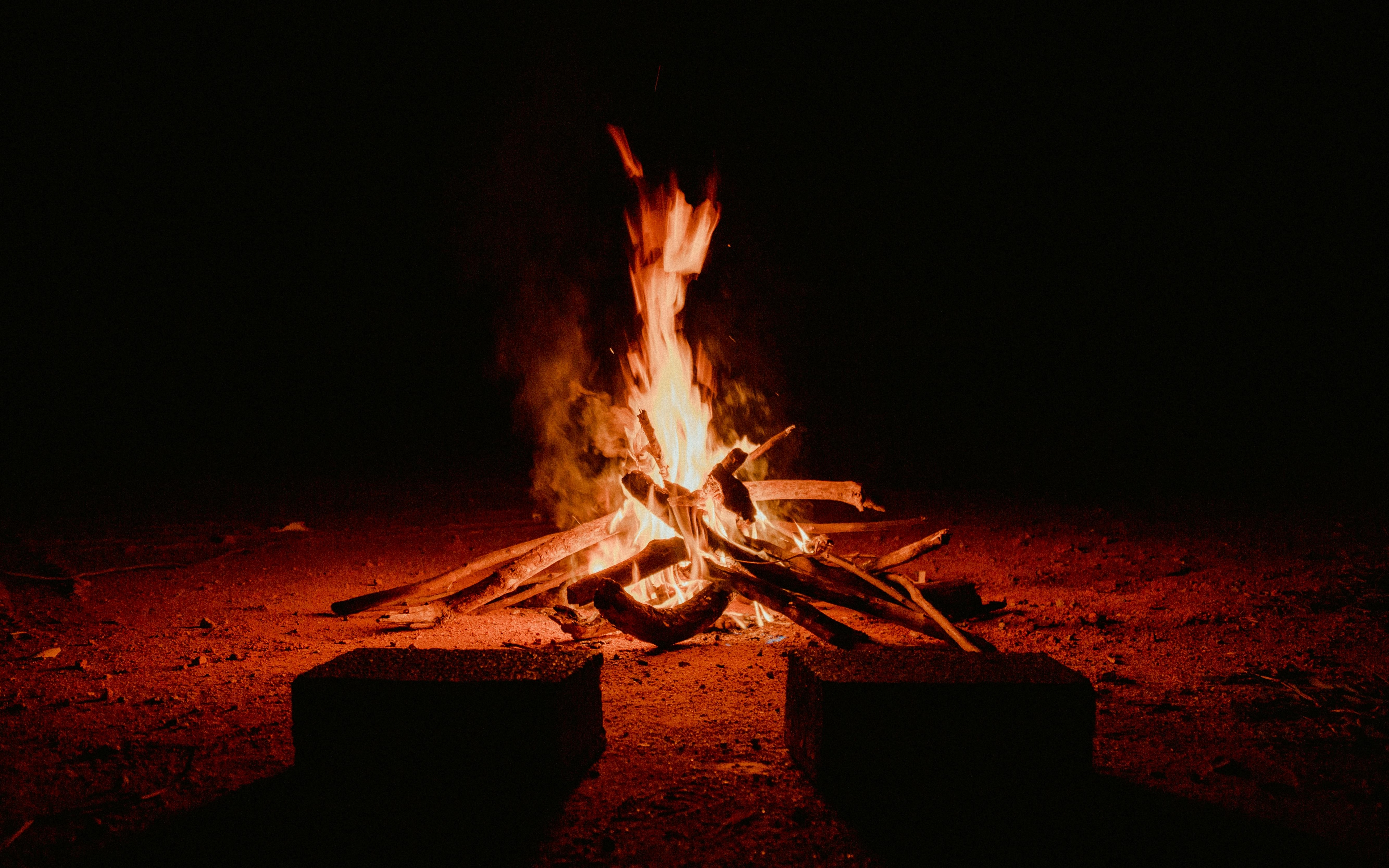 campfire background